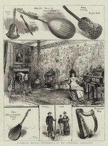 Instrumentos Musicais Históricos na Exposição de Invenções de English School